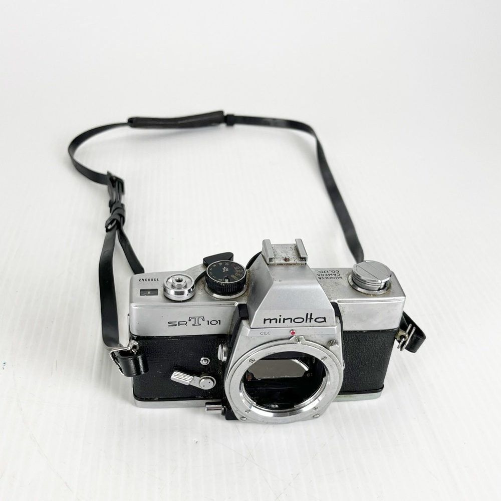 Minolta SRT-101 35mm Film Camera Body Only AS IS